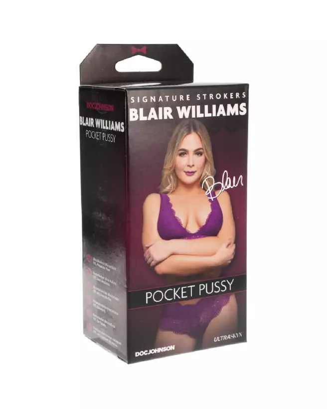 Masturbateur Blair Williams ULTRASKYN de Doc Johnson - Vue de face-2