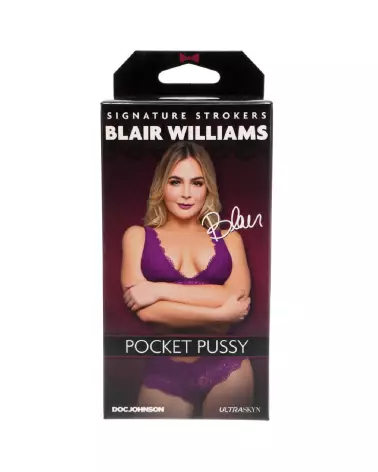 Masturbateur Blair Williams ULTRASKYN de Doc Johnson - Vue de face-3