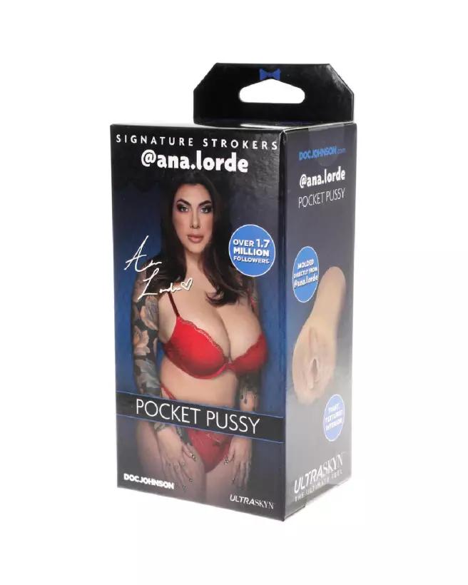GOSM ULTRASKYN Pocket Pussy Masturbator par Doc Johnson - sensation réaliste et confortable-4
