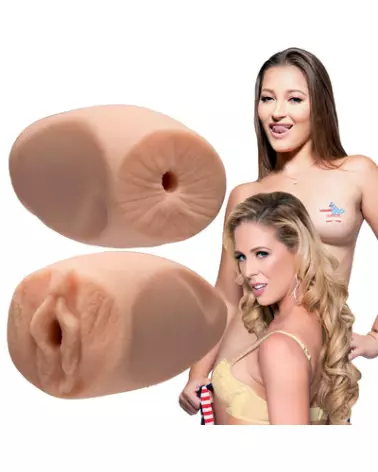 Image du Masturbateur Dani Daniels et Cherie Deville par Doc Johnson - Plaisir Réaliste et Compact-1