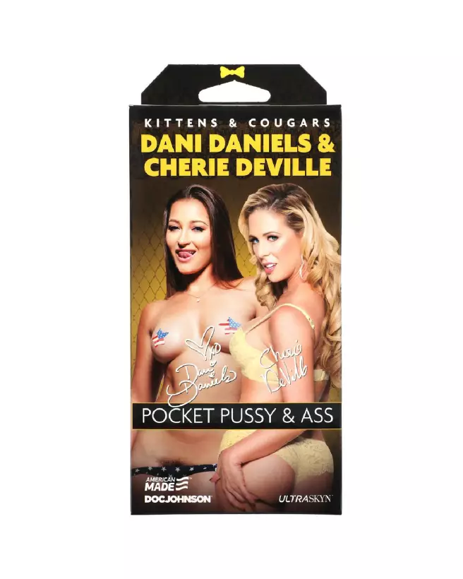 Image du Masturbateur Dani Daniels et Cherie Deville par Doc Johnson - Plaisir Réaliste et Compact-3