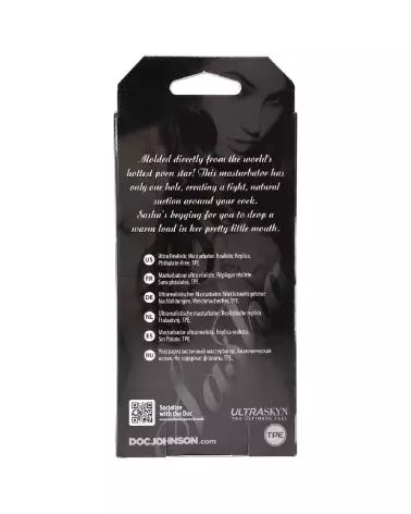 Masturbateur Deepthroat Pocket Pal de Doc Johnson, sextoy bouche réaliste pour plaisir intense-3