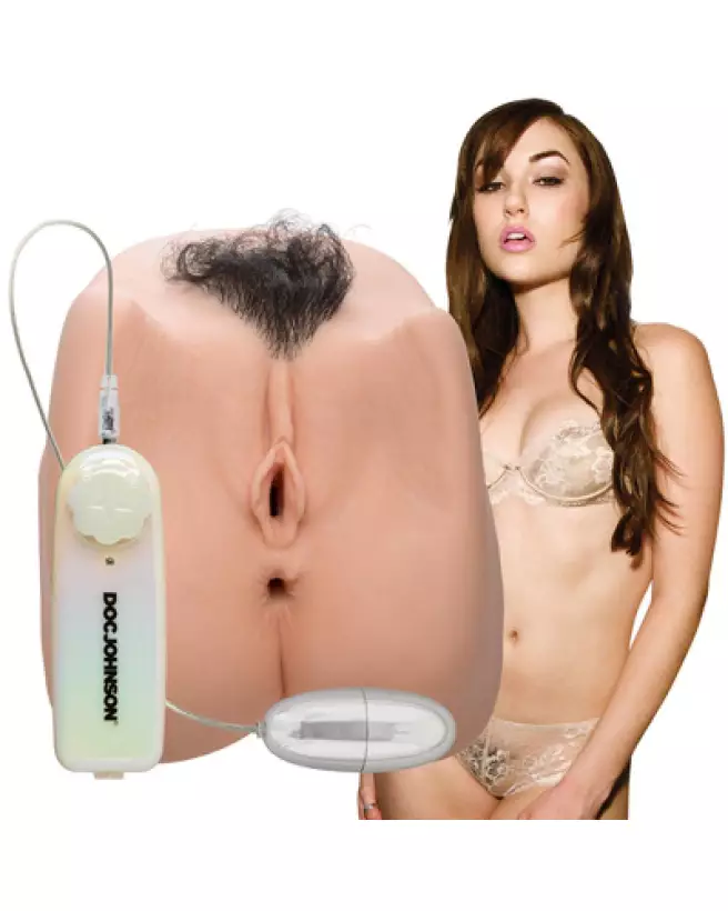 Masturbateur vibrant Doc Johnson double stimulation-1