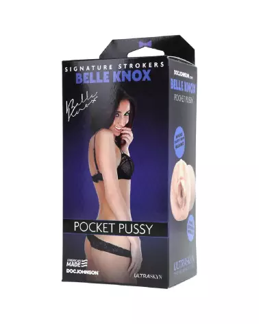 Masturbateur Belle Knox ULTRASKYN de Doc Johnson pour sensation réaliste-4