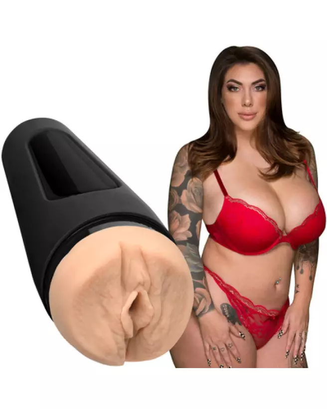 GOSM ULTRASKYN Pussy Masturbator par Doc Johnson, texture réaliste, confort optimal-1