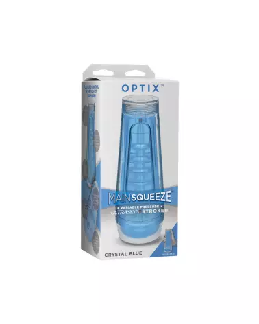 Image du Masturbateur Optix ULTRASKYN de Doc Johnson, texture réaliste et design transparent-2