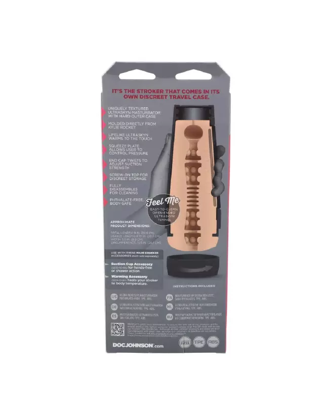 Masturbateur Kylie Rocket ULTRASKYN Vanilla par Doc Johnson-3