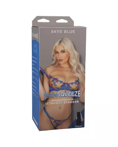 Skye Blue ULTRASKYN Pussy Masturbator Vanilla par Doc Johnson - Image du produit-2