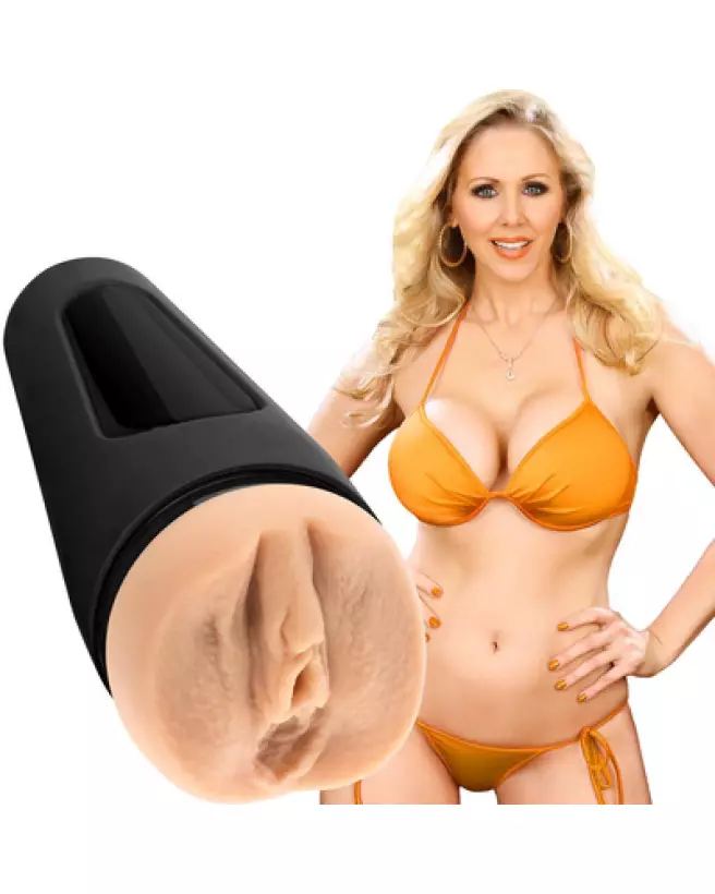 Image Julia Ann ULTRASKYN Pussy Masturbator par Doc Johnson - Masturbateur réaliste et discret-1