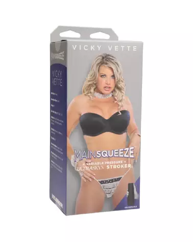 Vicky Vette Ultraskyn Masturbator par Doc Johnson en action-2