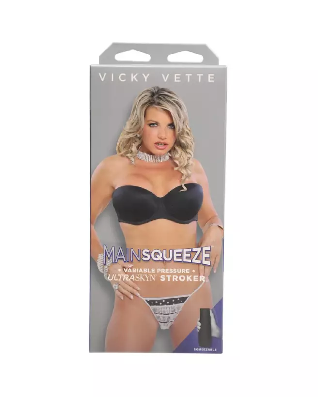 Vicky Vette Ultraskyn Masturbator par Doc Johnson en action-3
