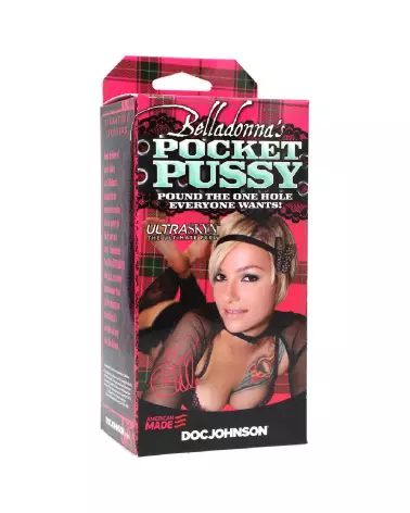 Image du Masturbateur de poche Belladonna's ULTRASKYN de Doc Johnson - Texture Vanille-2