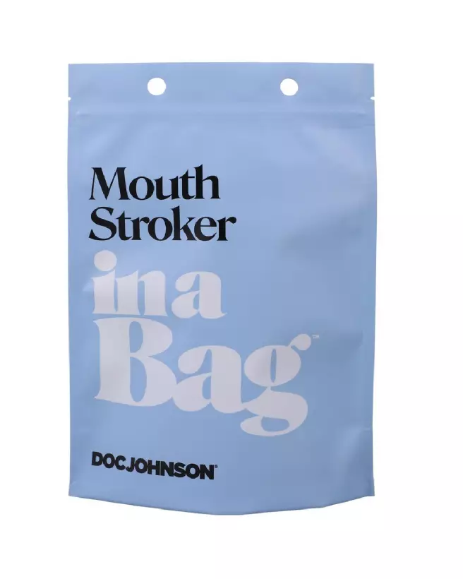 Masturbateur Mouth Stroker de Doc Johnson pour expérience orale réaliste-2