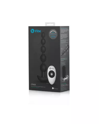 Cinco Vibrating Anal Beads par COTR Inc, chapelet anal de luxe-2