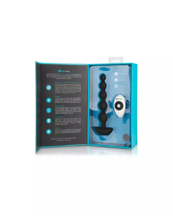 Cinco Vibrating Anal Beads par COTR Inc, chapelet anal de luxe-4
