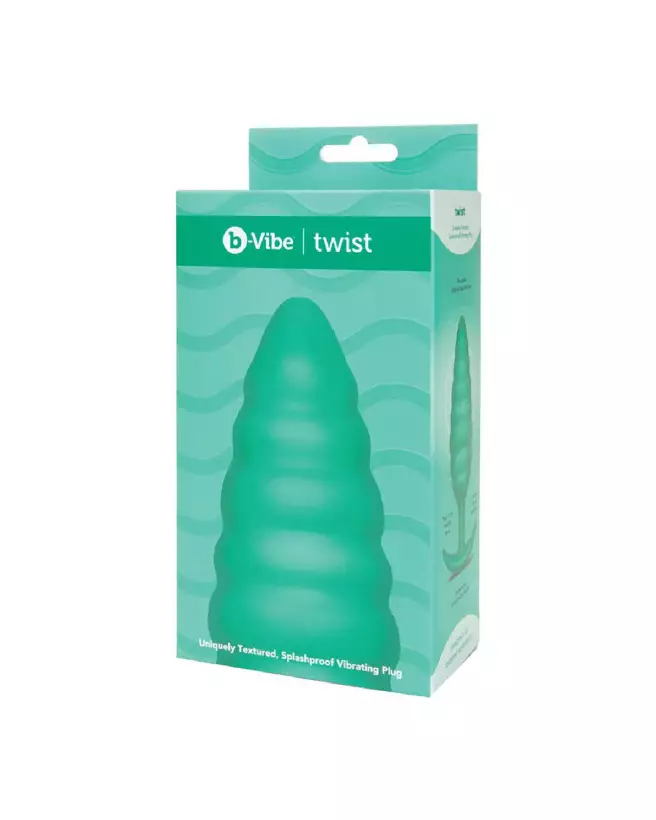 Image du Twist Texture Plug de COTR Inc, plug anal vibrant pour stimulation intense-2