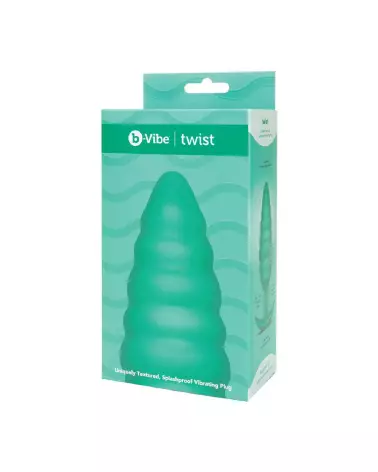 Image du Twist Texture Plug de COTR Inc, plug anal vibrant pour stimulation intense-2
