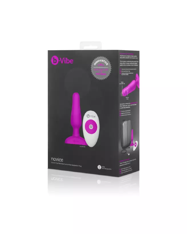 Image du Novice Plug Vibrating Butt Plug de COTR Inc., idéal pour débutants en plug anal-2