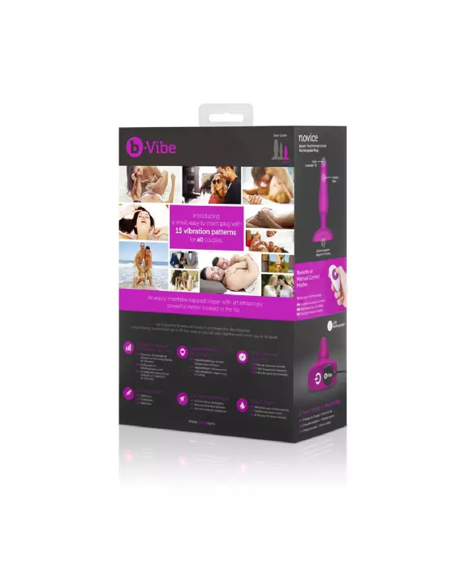 Image du Novice Plug Vibrating Butt Plug de COTR Inc., idéal pour débutants en plug anal-3