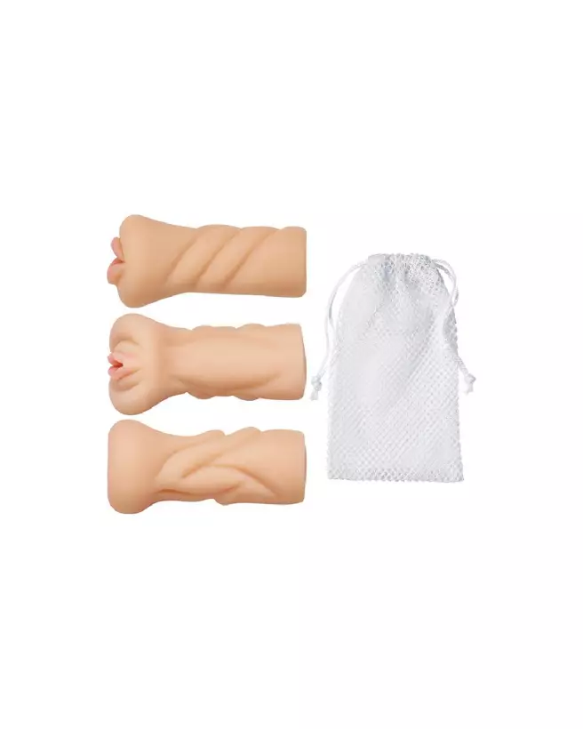 Image du Kit Masturbateur Trio Stroker Cloud 9 - Vagin, Anus, Bouche-5