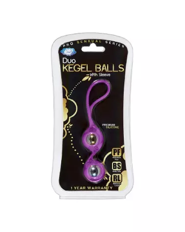 Image du produit Duo Kegel Balls with Sleeve de Cloud 9 pour renforcement pelvien-2