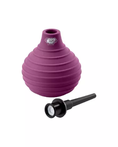 Image de la poire à lavement Cloud 9 avec valve anti-retour pour hygiène intime sécurisée-5