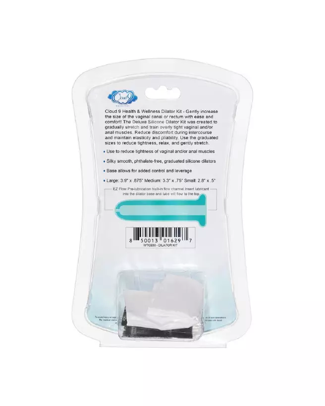 Image du Set de Dilatateurs Cloud 9 en Silicone pour Vaginisme-3