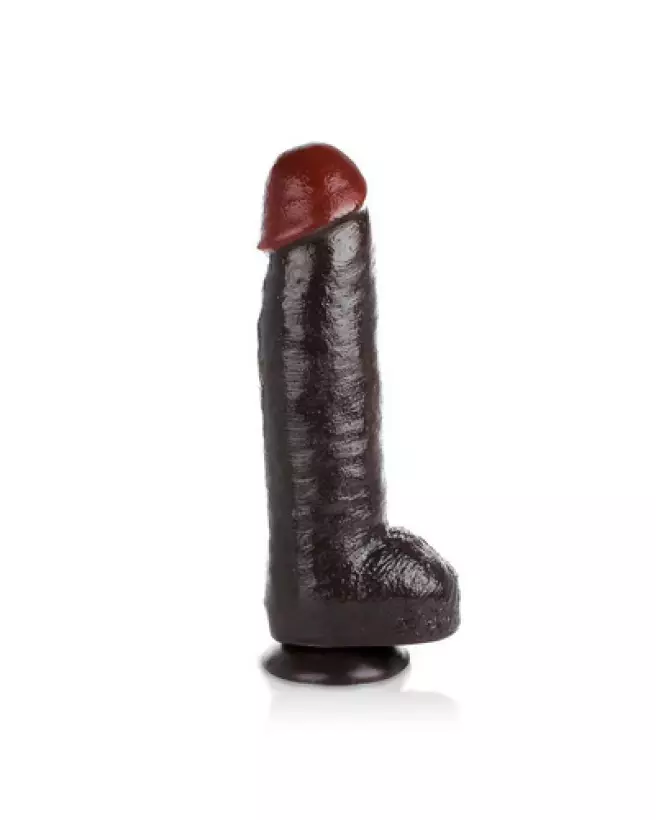 Image du Dildo Black Balled XXL de Boneyard, 30.5 cm, jouet adulte réaliste et de qualité-1