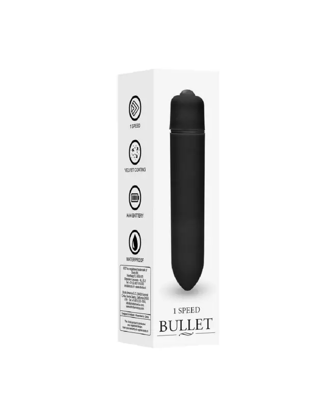 Image Mini Vibro 1 Speed Bullet Noir par Be Good Tonight - Compact et Efficace-2