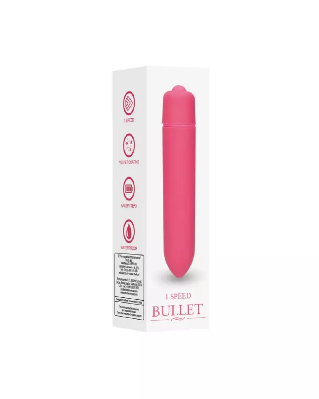 Mini Vibro 1 Speed Bullet de Be Good Tonight : vibromasseur discret et puissant-2
