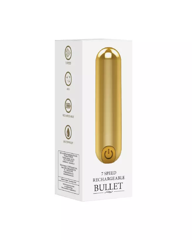 Image du Mini Vibro 10 Speed Rechargeable Bullet par Be Good Tonight, jouet intime et discret-2