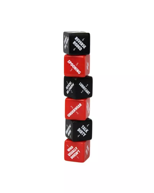 Image du jeu Sexy 6 Dice d'Adult Games pour couples, dés érotiques pour jeux intimes-1