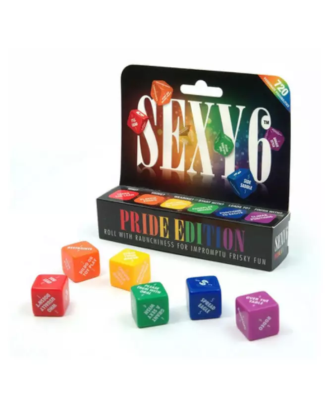 Image du jeu Sexy 6 Dice - Sexy Pride Dice par Adult Games pour soirées intimes-1