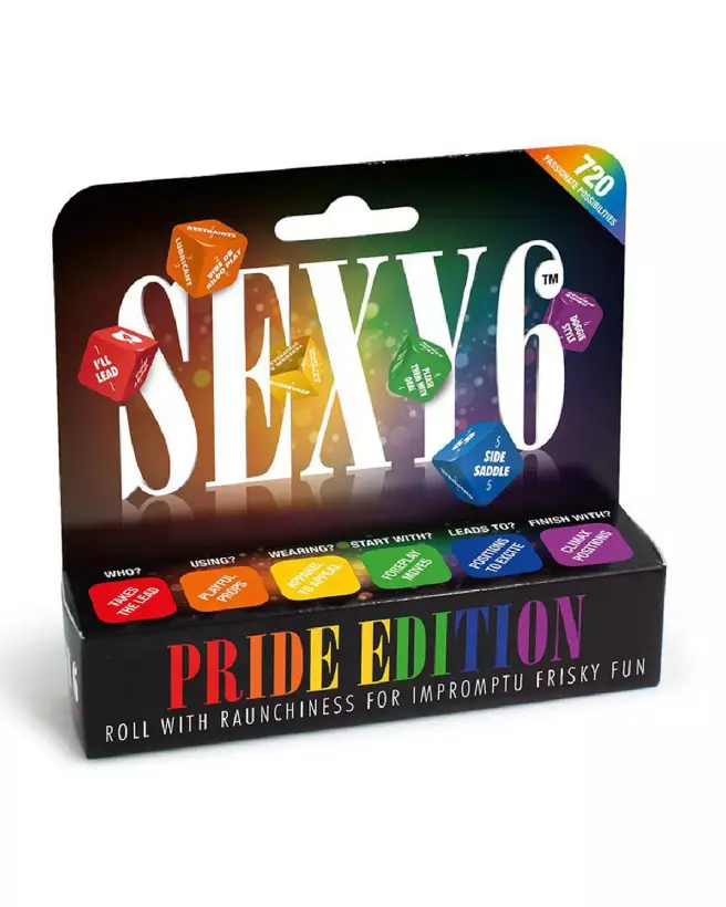 Image du jeu Sexy 6 Dice - Sexy Pride Dice par Adult Games pour soirées intimes-2