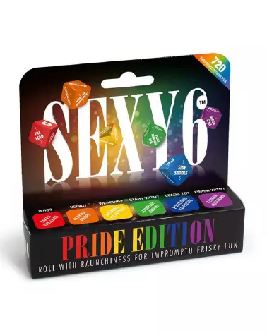 Image du jeu Sexy 6 Dice - Sexy Pride Dice par Adult Games pour soirées intimes-2