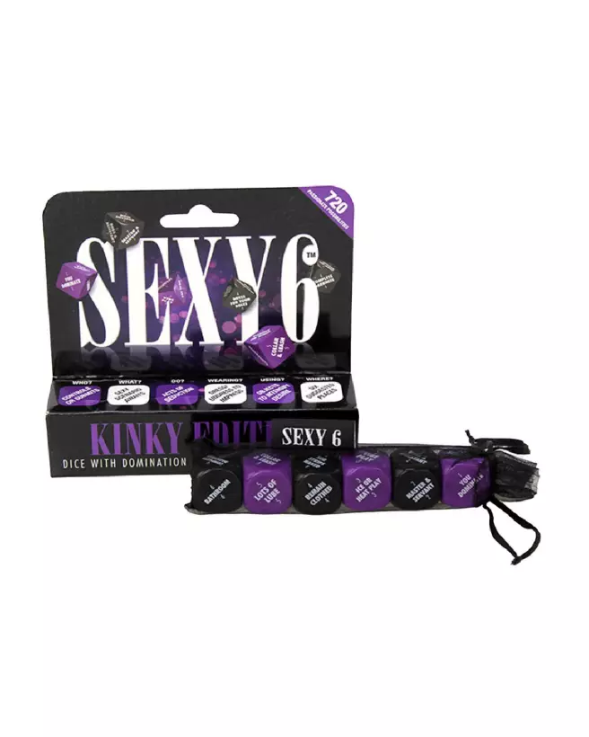 Image Sexy 6 Dice - Dés coquins pour jeux érotiques en couple-2