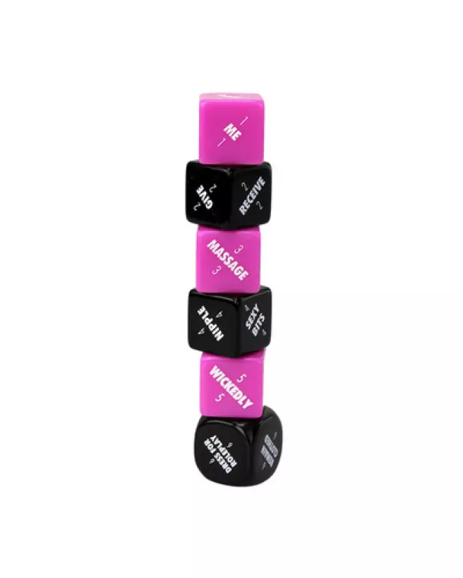 Image du jeu Sexy 6 Dice par Adult Games, dés érotiques pour couples-1