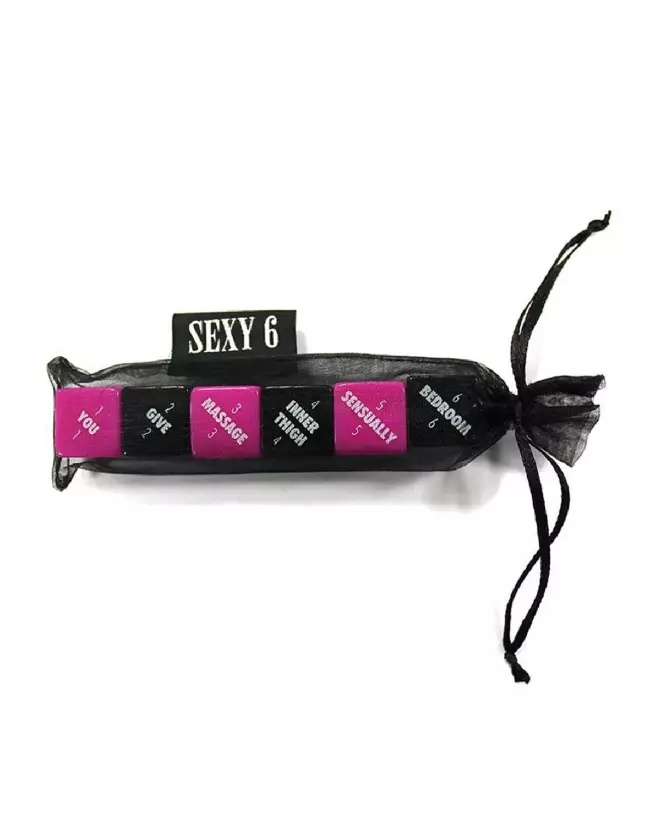 Image du jeu Sexy 6 Dice par Adult Games, dés érotiques pour couples-4