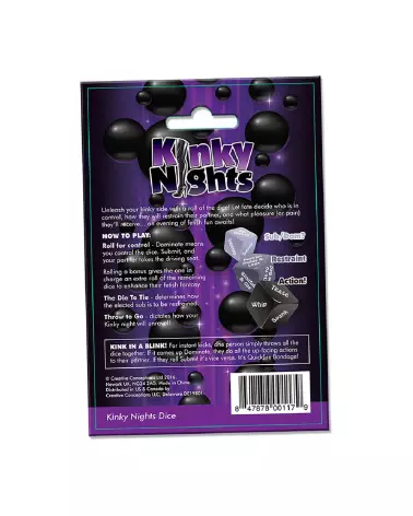 Image de Kinky Nights - Sexy Dice, jeu de dés érotique pour couples par Adult Games-4