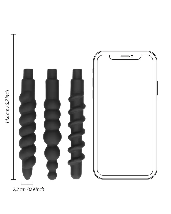 Pompe à vide automatique rechargeable Ouch! by Shots pour usage anal-7