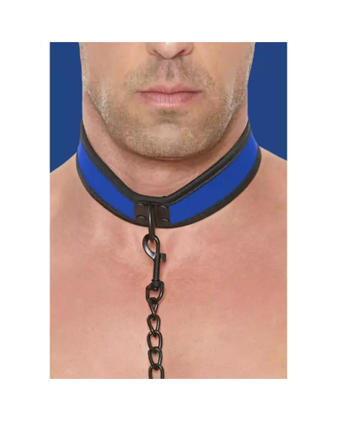 Collier et laisse en néoprène pour chien de la marque Ouch! by Shots-1