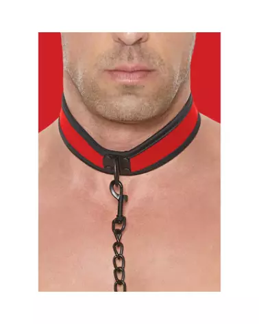 Collier en néoprène avec laisse pour chiens Ouch! by Shots, accessoire canin élégant et résistant-1