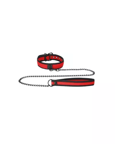 Collier en néoprène avec laisse pour chiens Ouch! by Shots, accessoire canin élégant et résistant-4