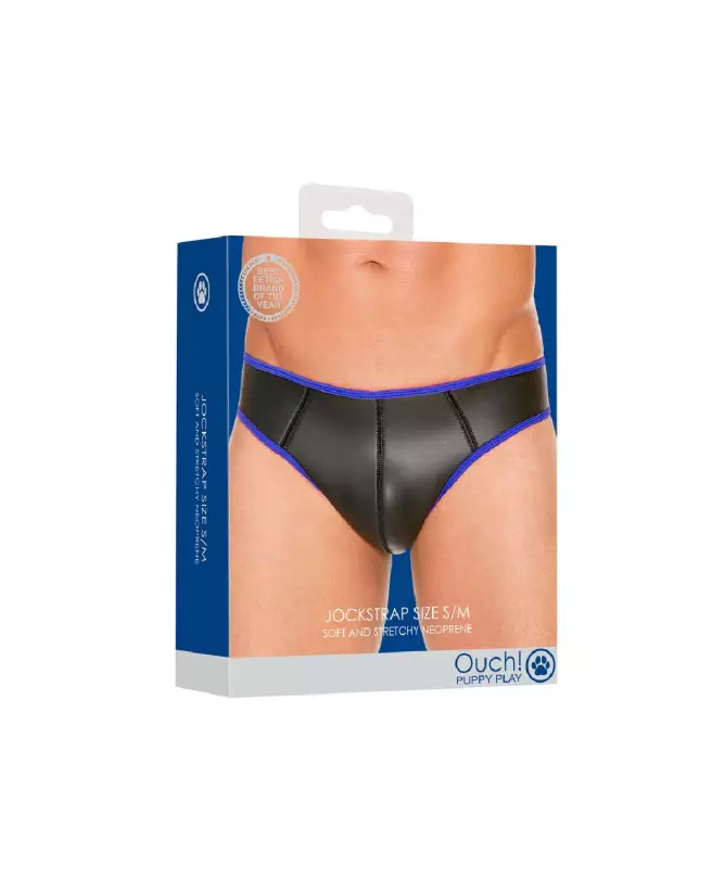 Neoprene Jockstrap S/M par Ouch! by Shots en néoprène pour sport et confort-2