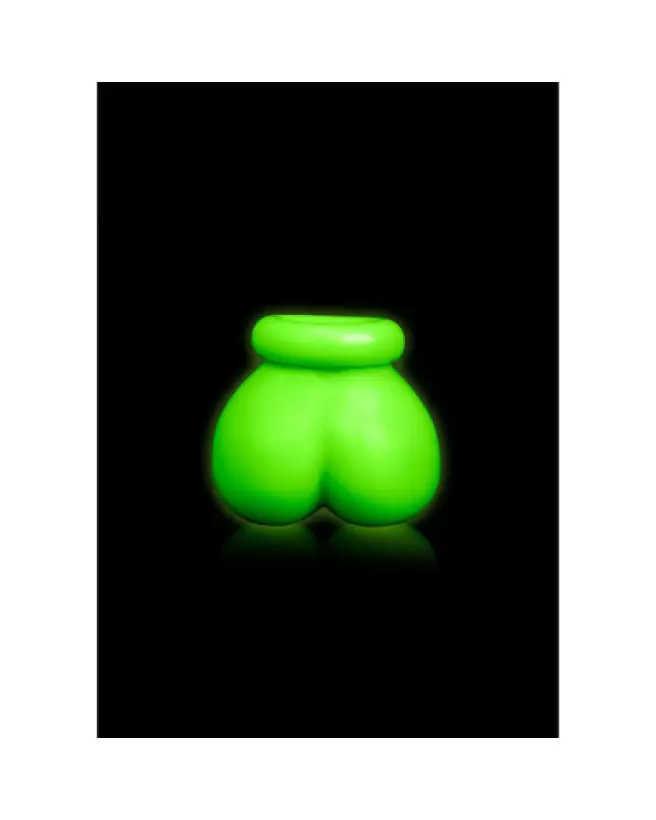 Sac à balles lumineux Ouch! by Shots - Ball Bag Glow in the Dark pour jeux érotiques-1