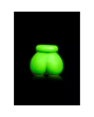 Sac à balles lumineux Ouch! by Shots - Ball Bag Glow in the Dark pour jeux érotiques-1