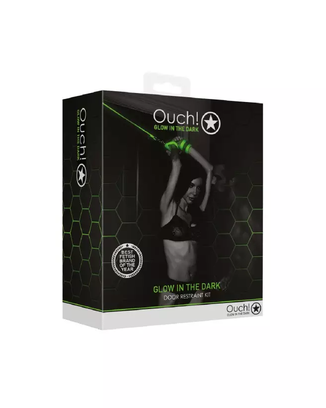 Kit d'attachement pour porte phosphorescent Ouch! by Shots en action-2