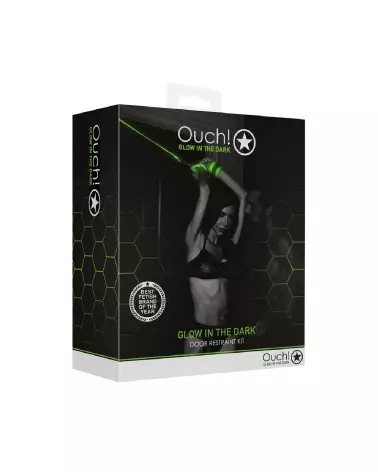 Kit d'attachement pour porte phosphorescent Ouch! by Shots en action-2