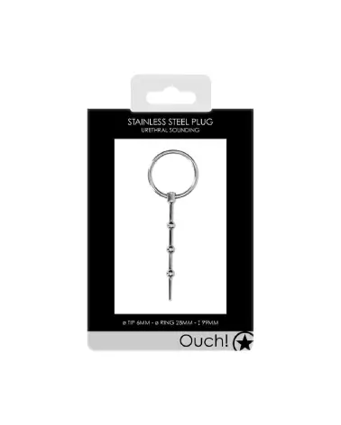Image du Metal Penis Plug Ouch! by Shots pour stimulation de l'urètre-2