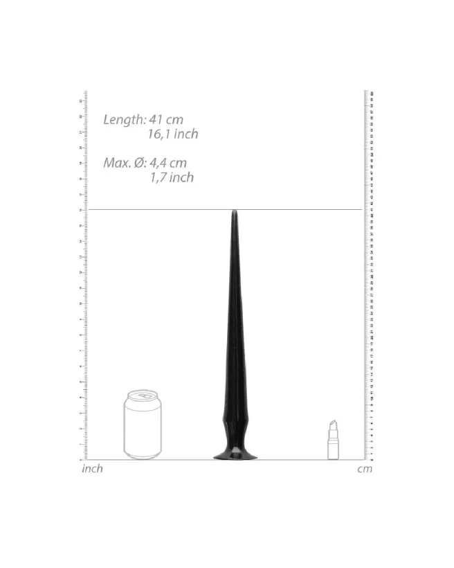Ass Spike Dildo 42 cm par Ouch! by Shots pour exploration anale profonde-3